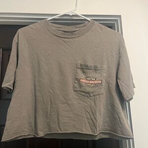 Cropped Harley-Davidson Tee
